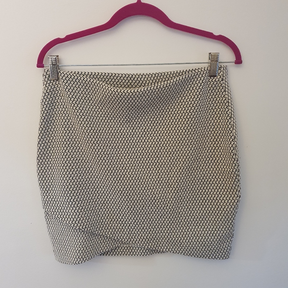 Jacquard-knit short Skirt